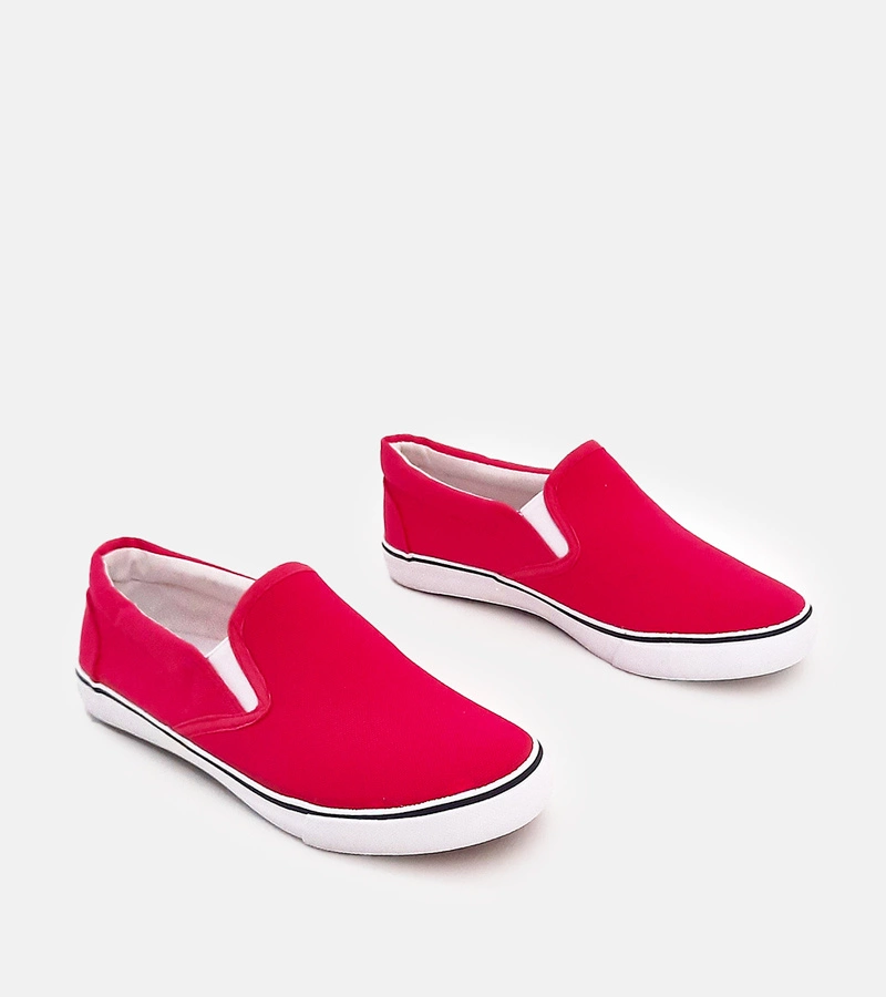 Tenisi slip-on pentru copii fuchsia Lagunes