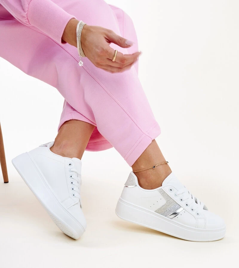 Sneakers albi Basmalia