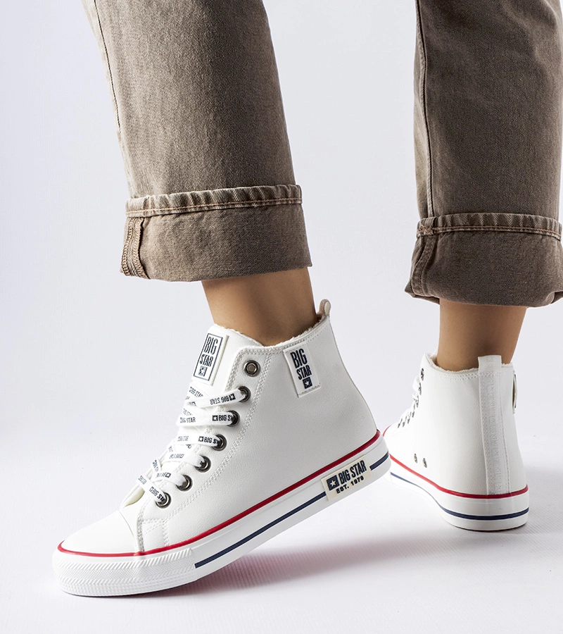 Tenisii albi căptușiți Big Star KK274597