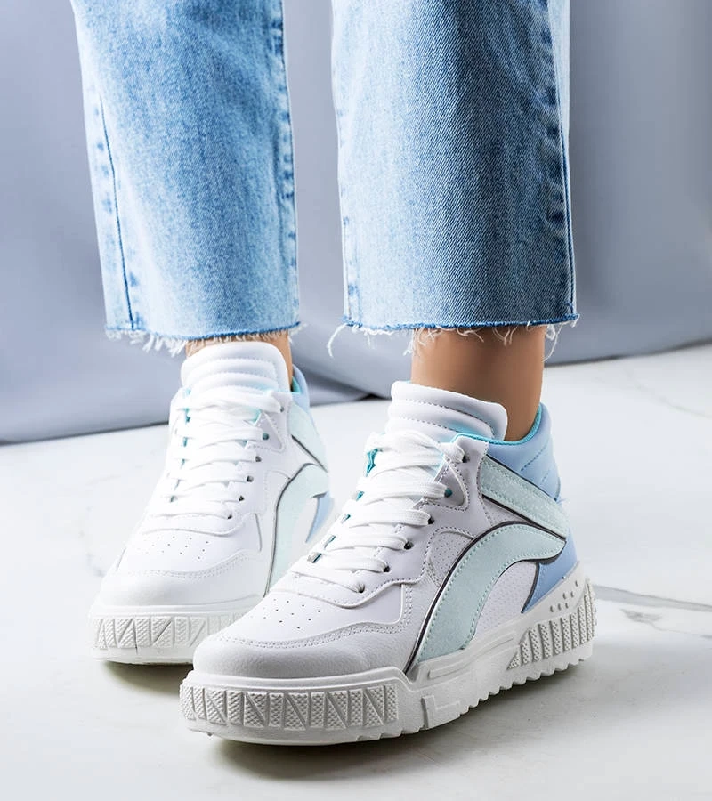 Adidași cu gleznă Clyme albastru