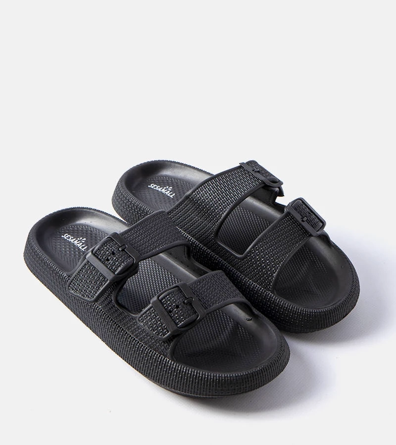 Șlapi Karersee de culoare neagră pentru bărbați