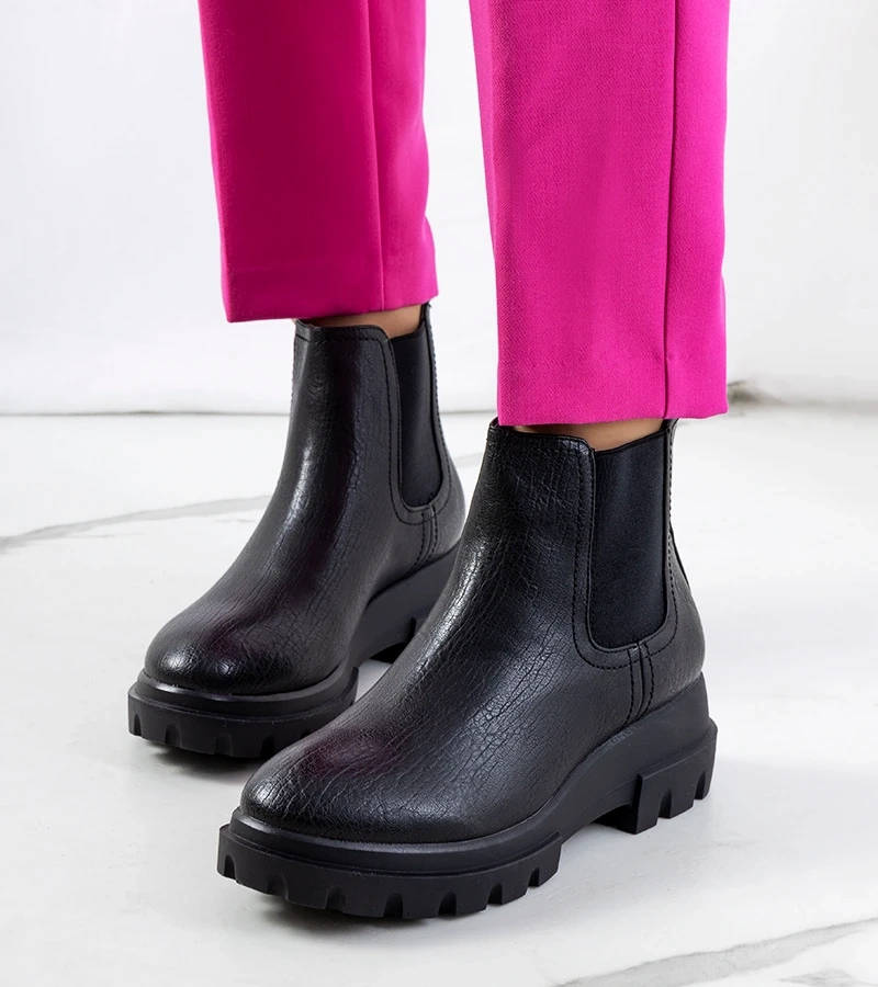Cizme negre Bexley