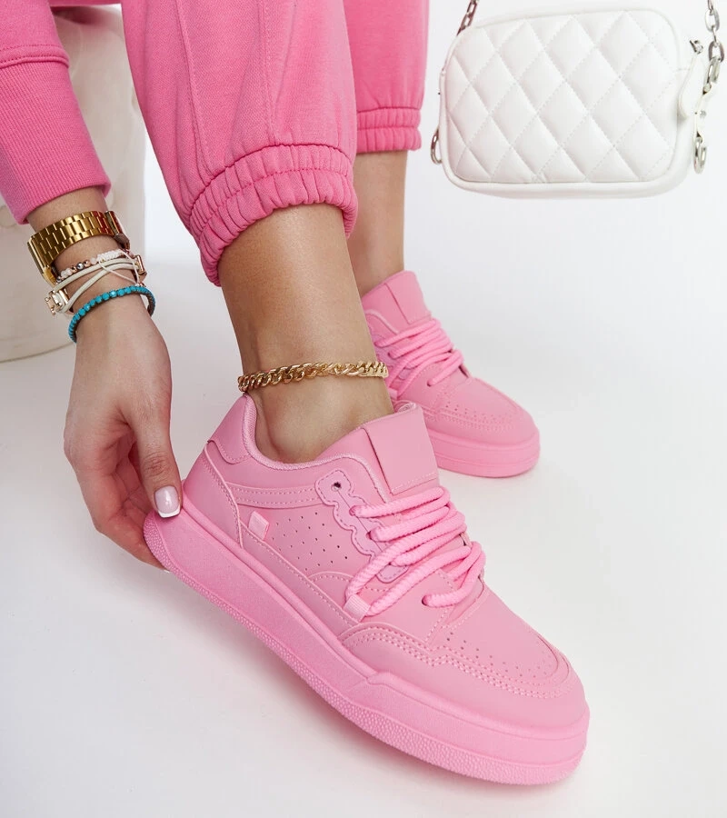 Adidași roz pe platformă Asphodel