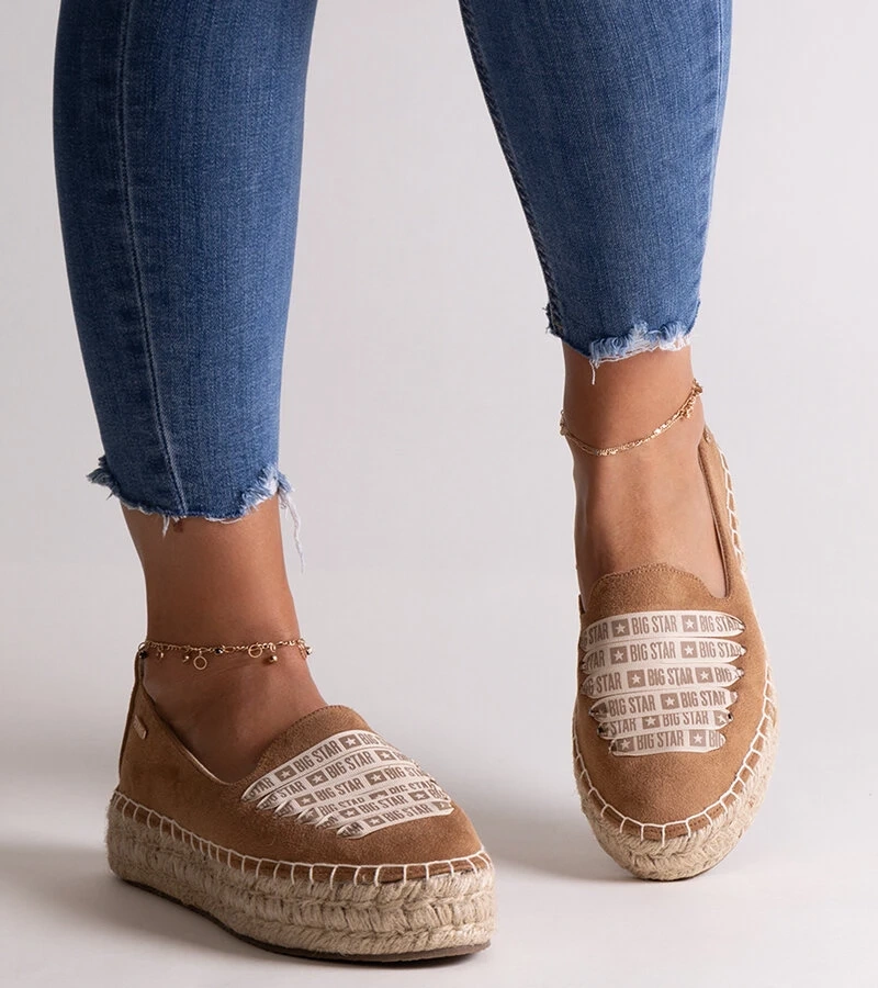 Espadrile maro Big Star JJ274892