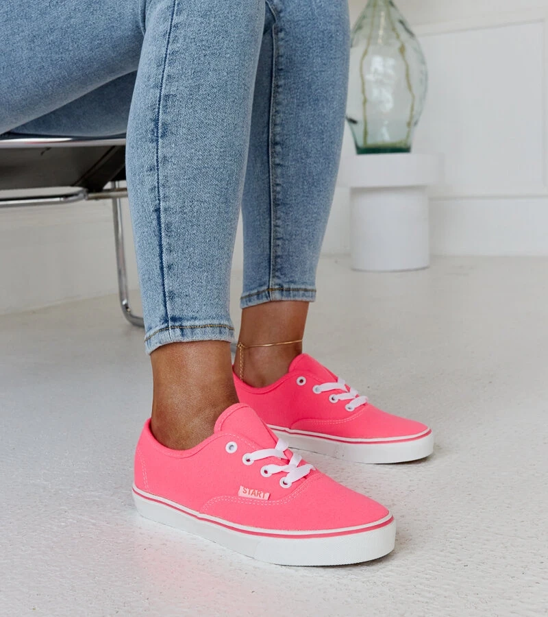 Teniși clasici roz pal de Erla