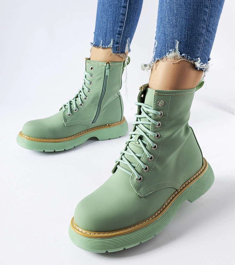 Cizme verzi clasice Benvenuto