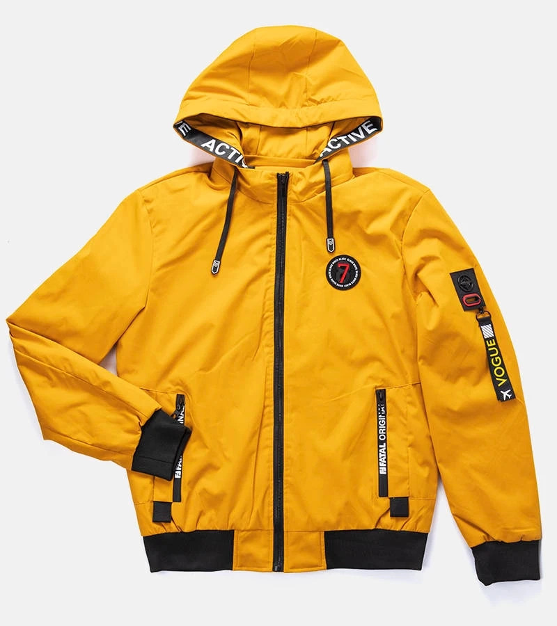 Jacheta de tranziție galbenă pentru bărbați Tollmache