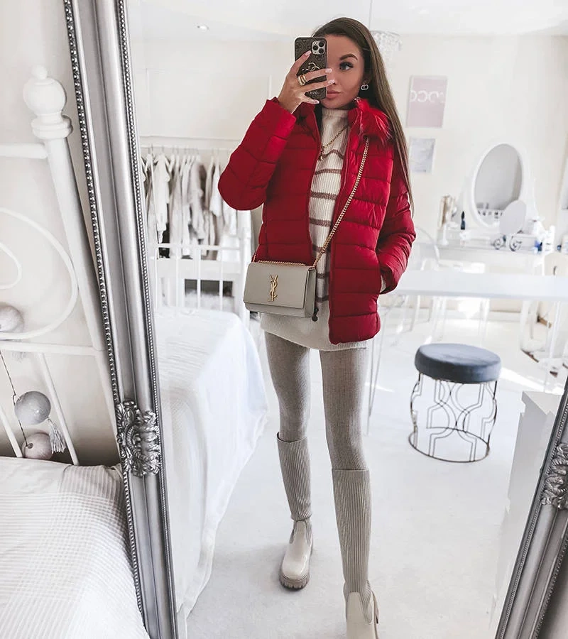 Jachetă matlasată Red Reed