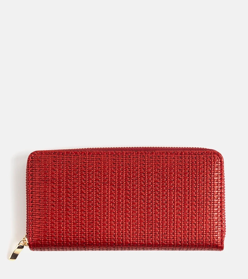 Portofel roșu pentru femei Hinds