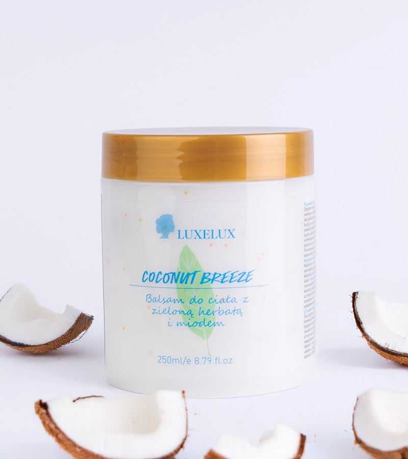 Balsam de corp cu ceai verde și miere LUXELUX COCONUT BREEZE 250 ml