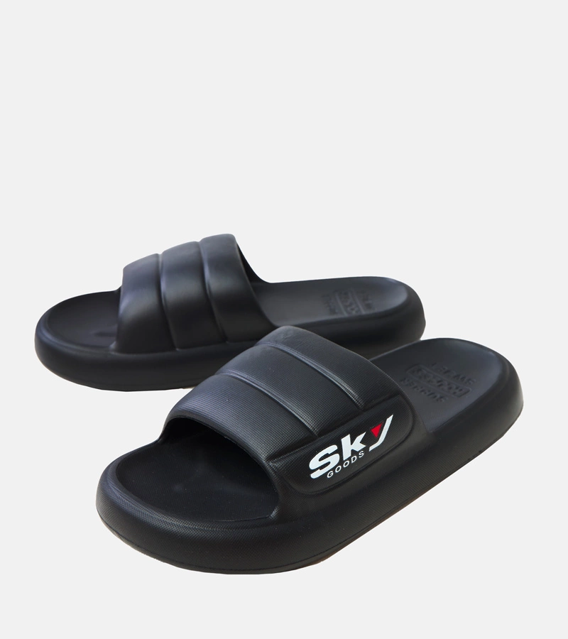 Papuci negri bărbătești din cauciuc Torwald