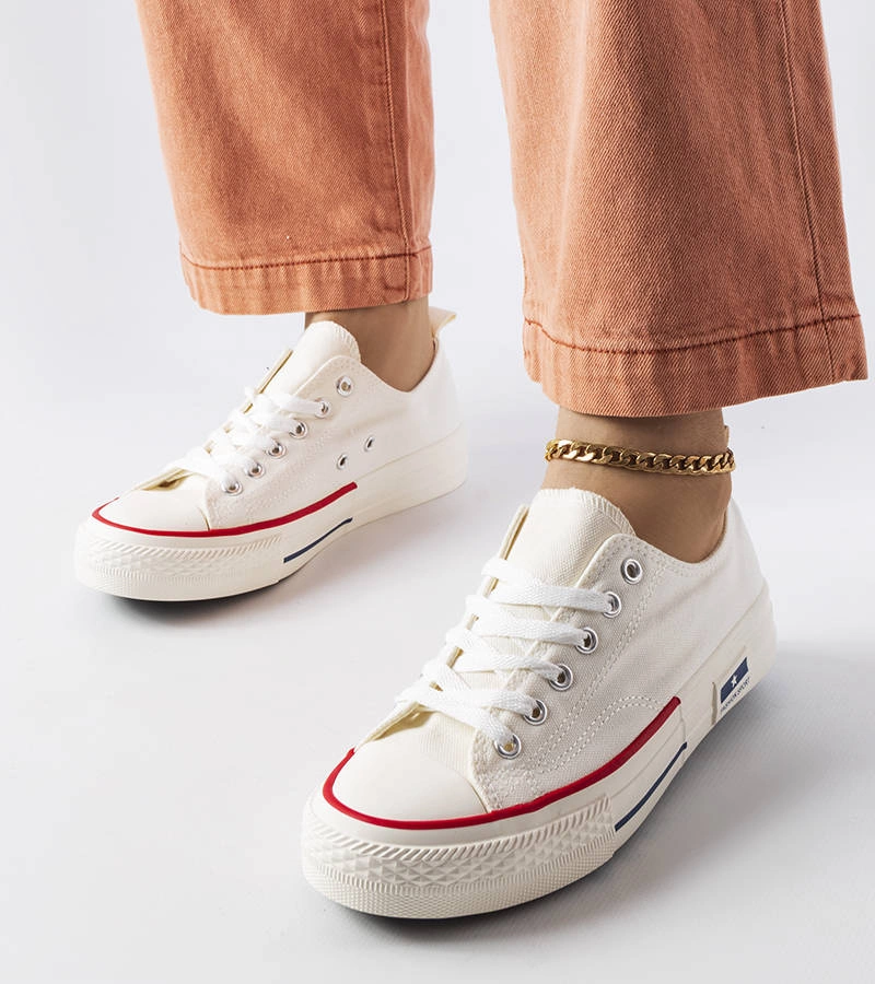 Pantofi de sport Roslyn albi