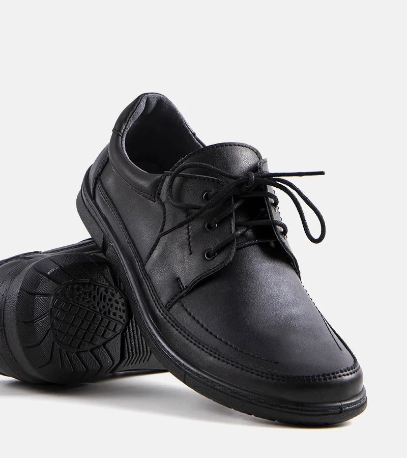 Pantofi Ignat negru pentru bărbați Ignat jumătate