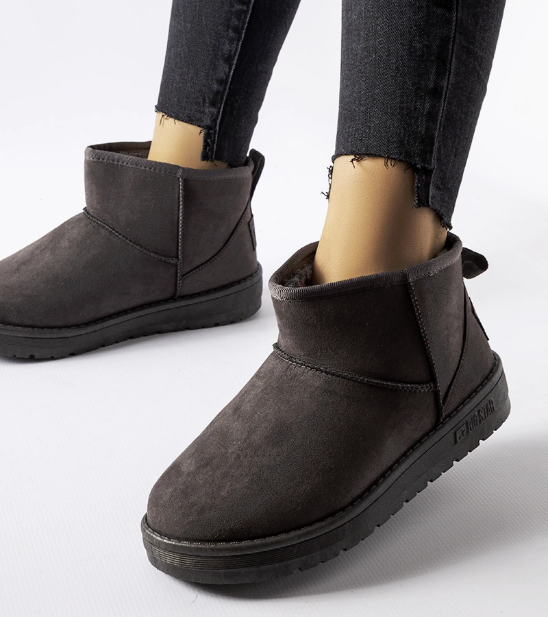 Cizme de zăpadă gri Big Star KK274291