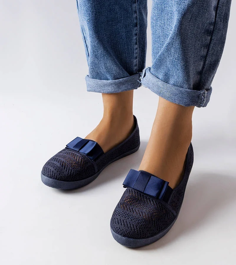 Zorda - pantofi de sport bleumarin cu barete