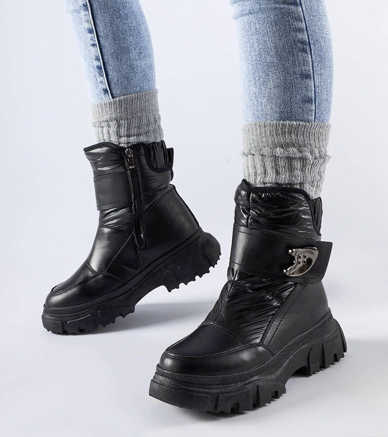 Bocanci negri căptușiți Mejia