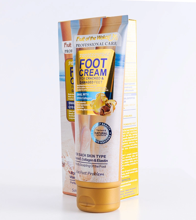 Cremă de picioare Fruit of the Wokali Snail cu Q10 & Colagen 130ml