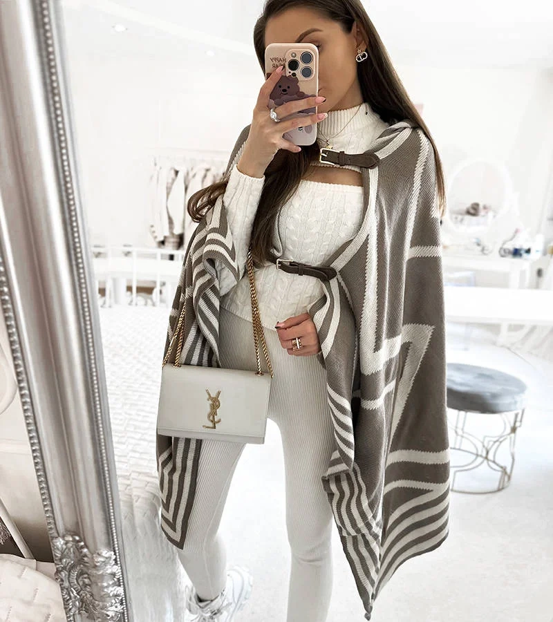 Hanorac cu glugă Leyla gri deschis