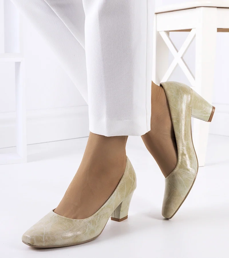 Pantofi Bond clasici bej