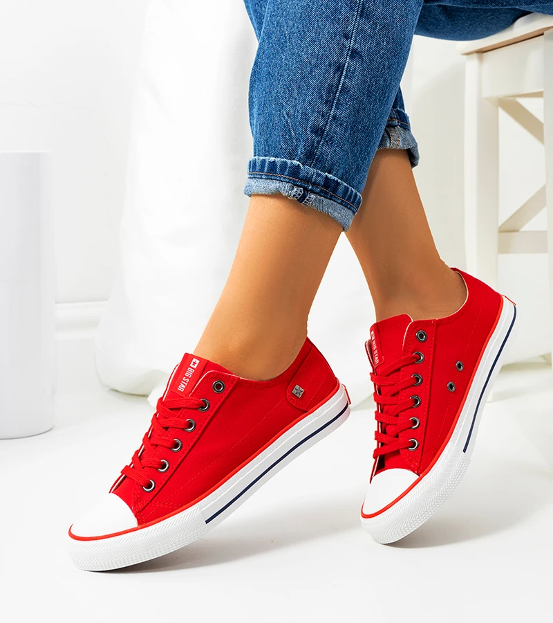 Big Star Red Red Classic Sneakers DD274339