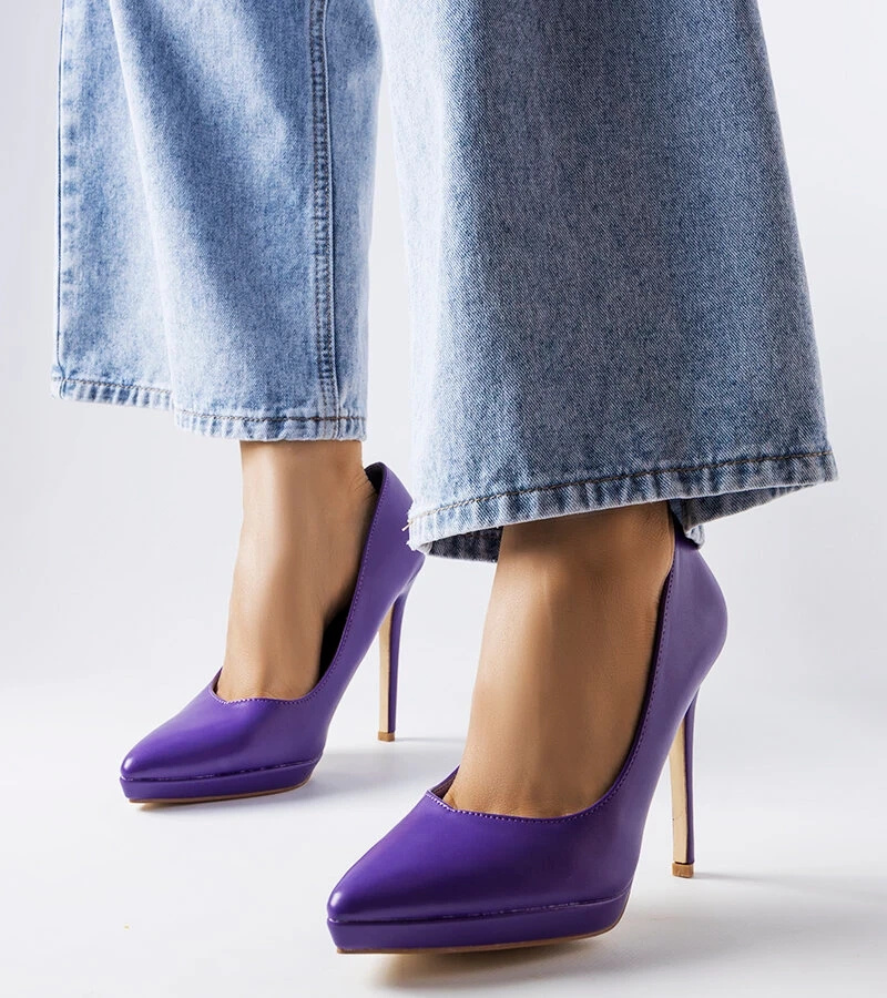 Kristin violet clasic stilettos